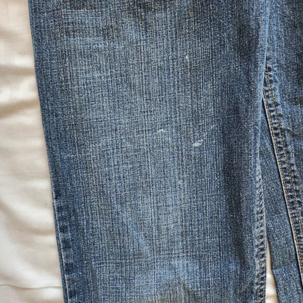 Vintage Polo Jeans Co Ralph Lauren Pants Boys Size 4 Denim Straight Leg Blue - Picture 8 of 9